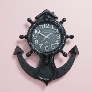 Anchor wall clock